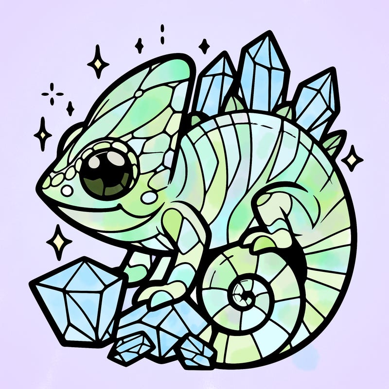 crystal chameleon