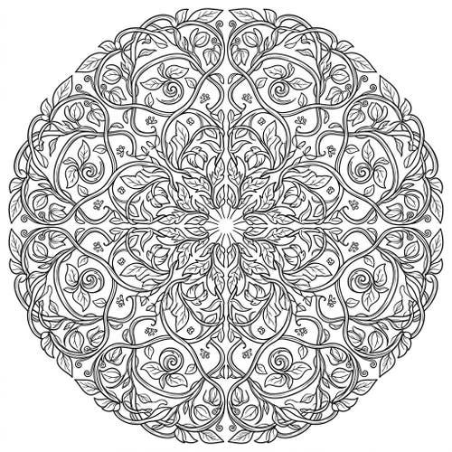 Vine & Tendril Mandalas