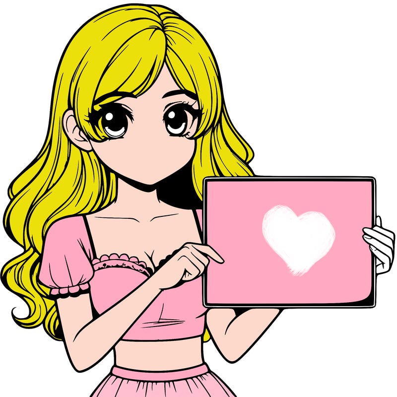 realistic pretty girl holding blank sign