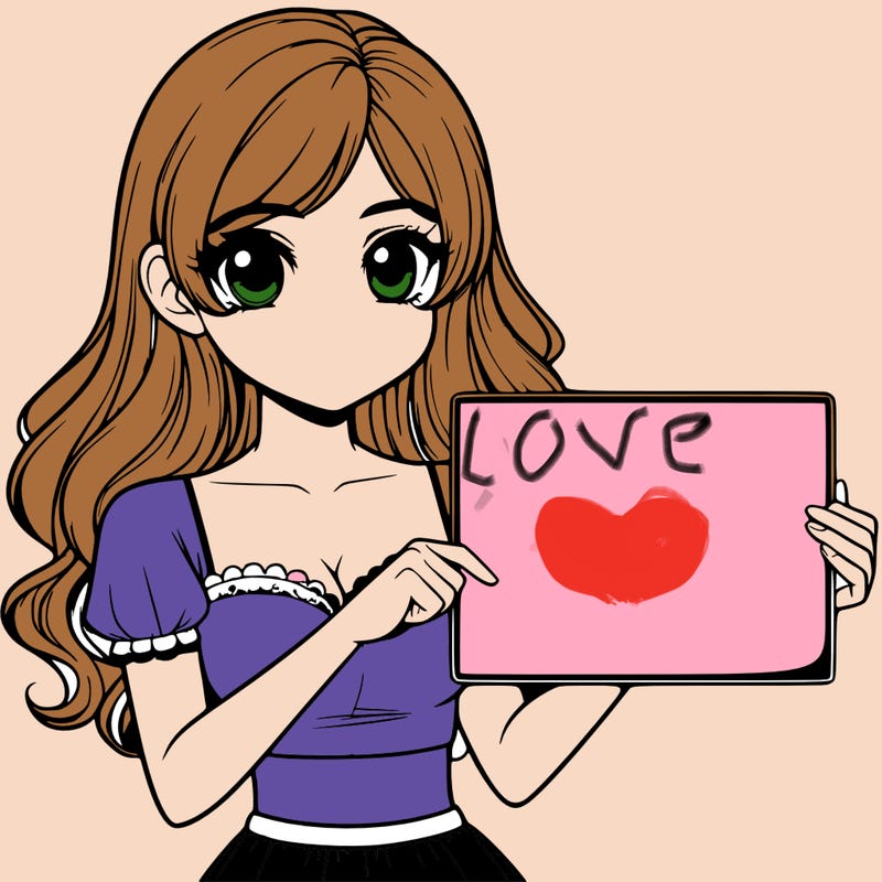 realistic pretty girl holding blank sign