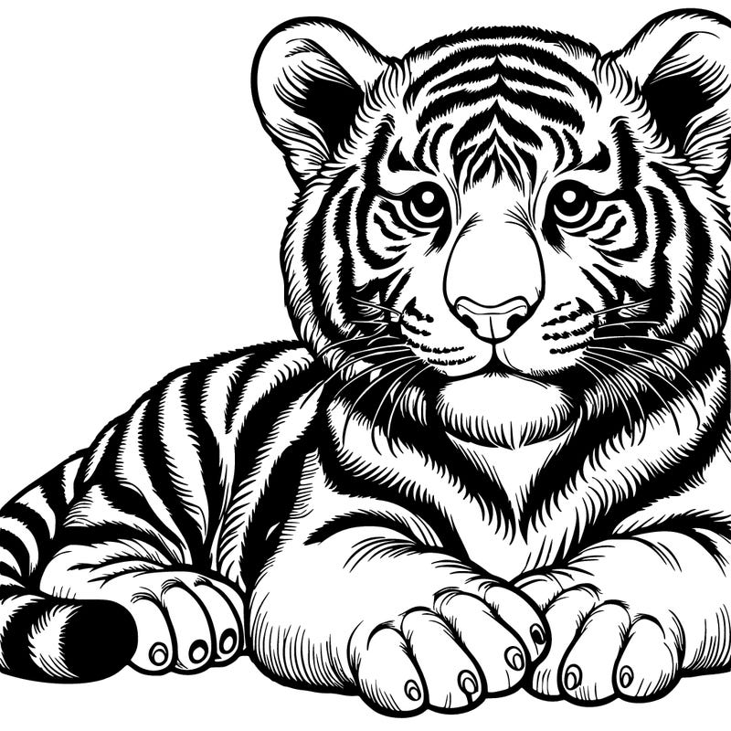 realistic tiger