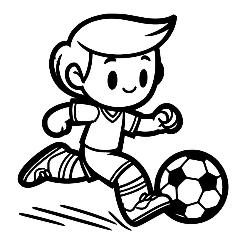 a soccer player