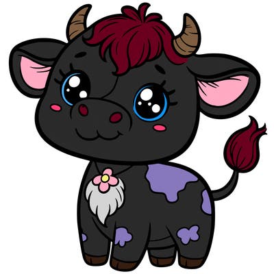 cute cow