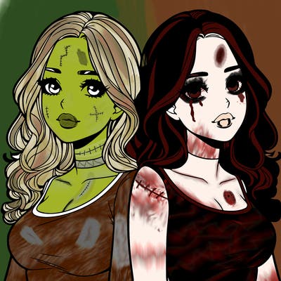 realistic twin sisters