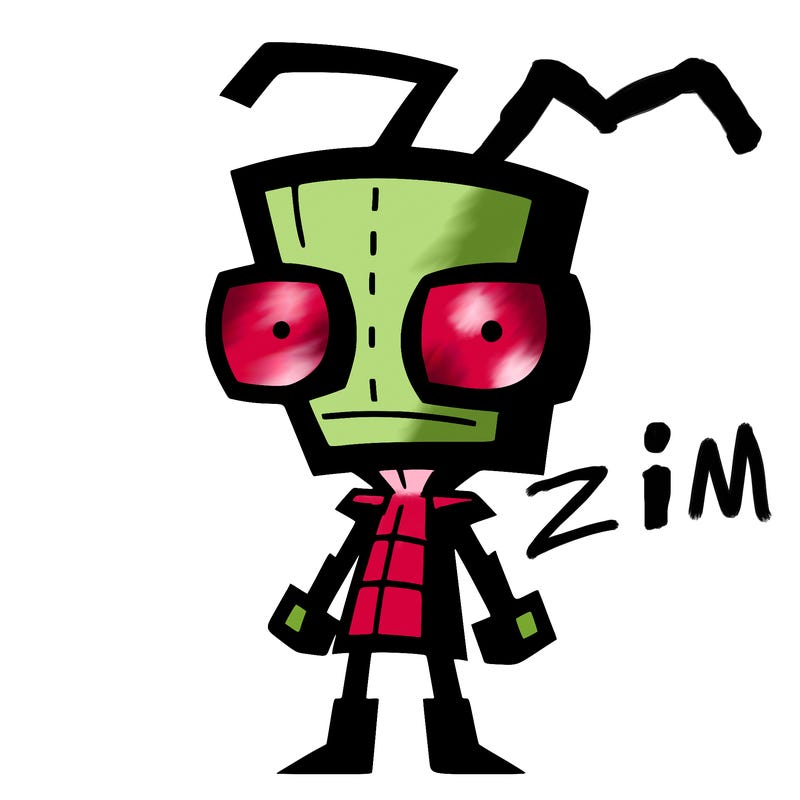 invader zim cartoon