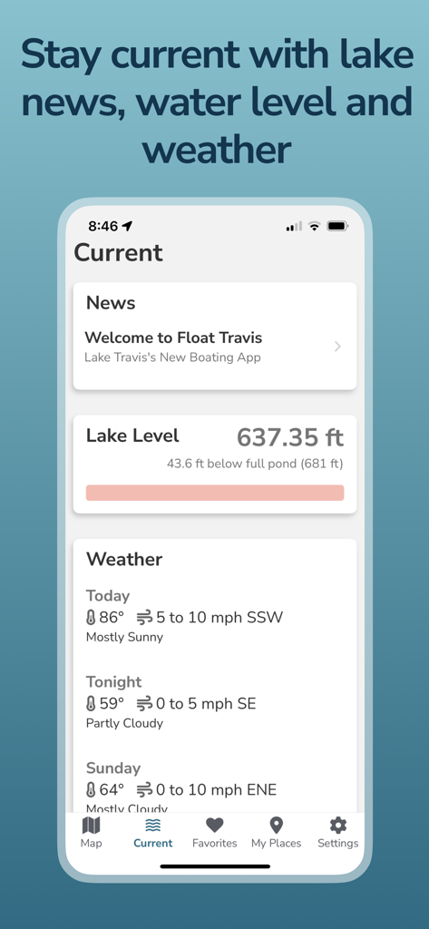 Float Travis - Navigation App | MWM