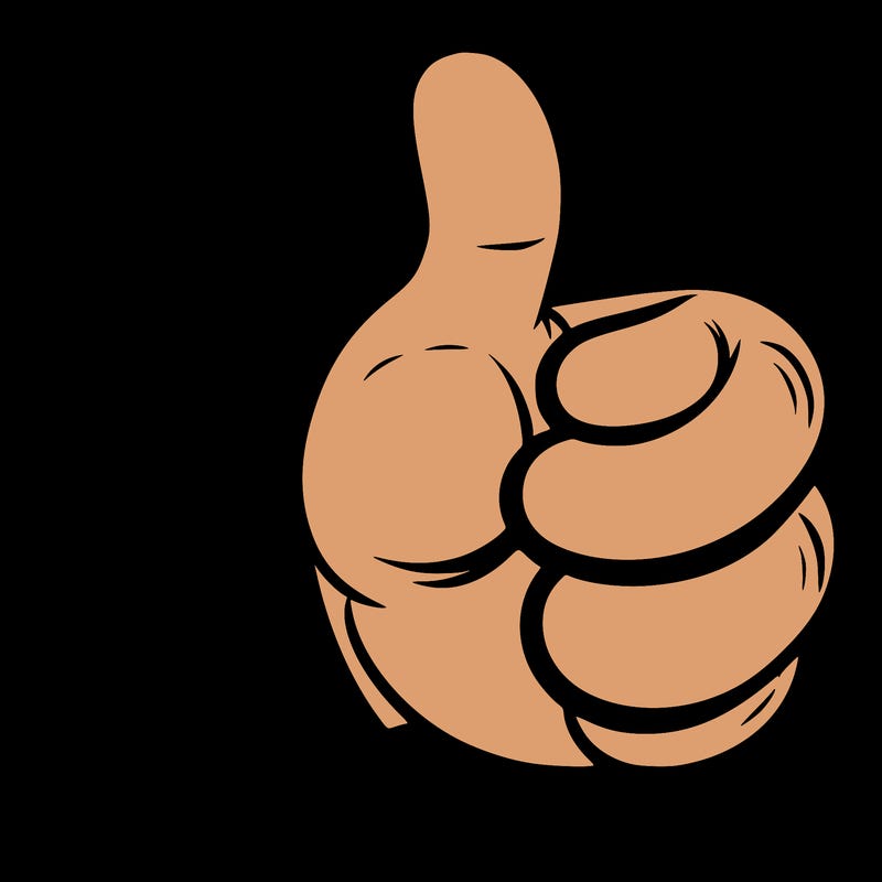 thumbs up
