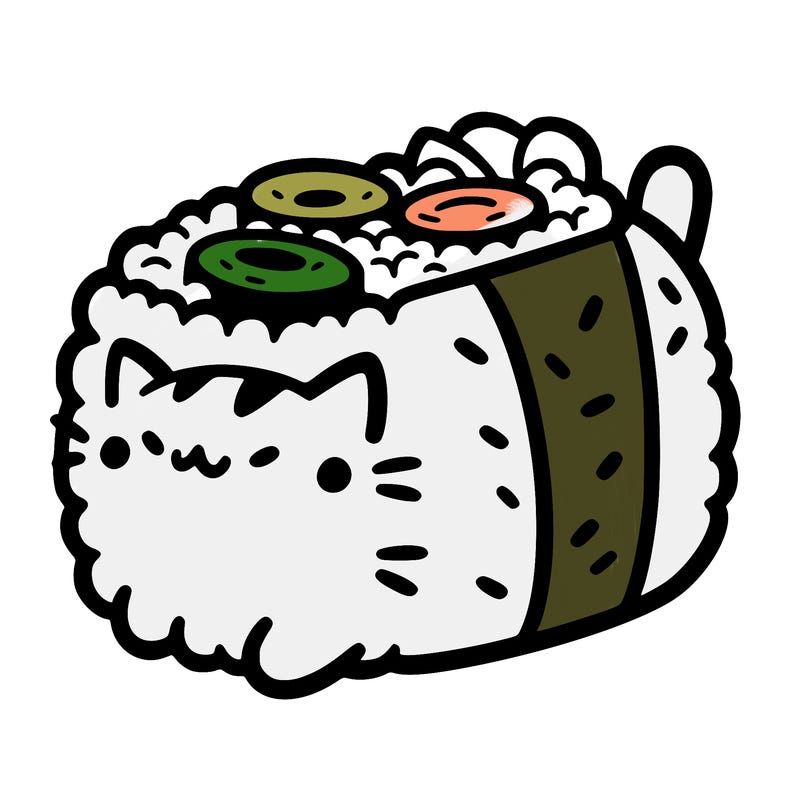 sushi cat