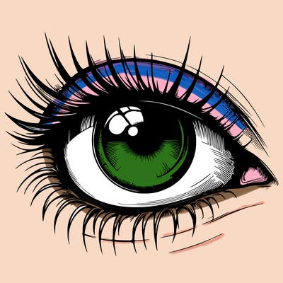 realistic eye