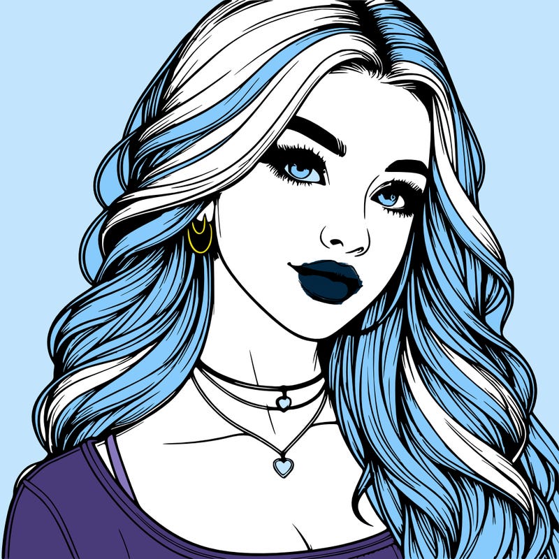 detailed realistic girl