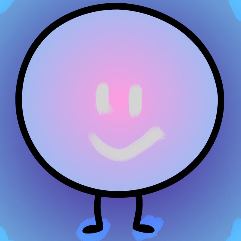 a plain circle with nothing else