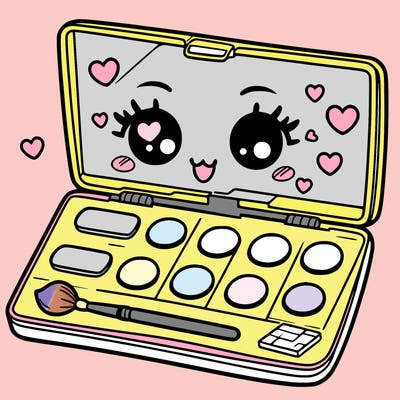makeup pallet