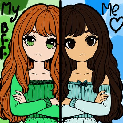 realistic girls split