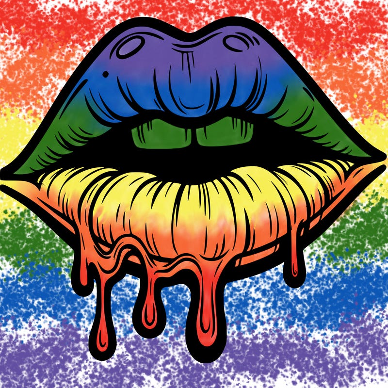 lips that look realistic and drip