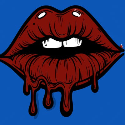 lips that look realistic and drip