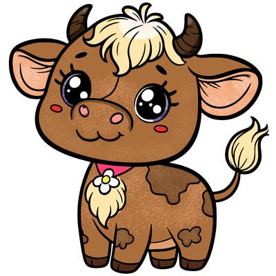 cute cow