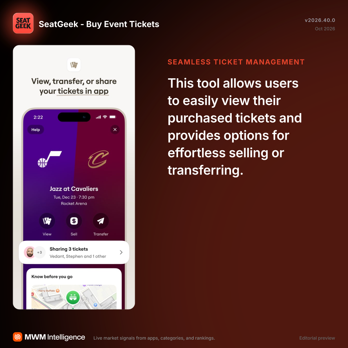SeatGeek - Buy Event Tickets - Entertainment App | MWM