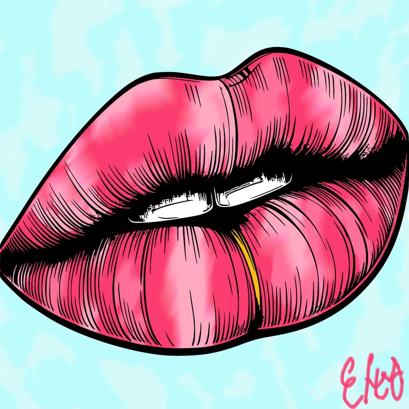 realistic lips