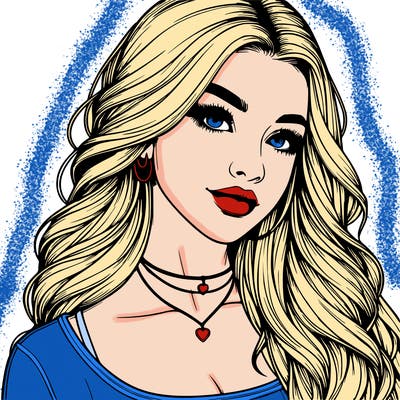 detailed realistic girl