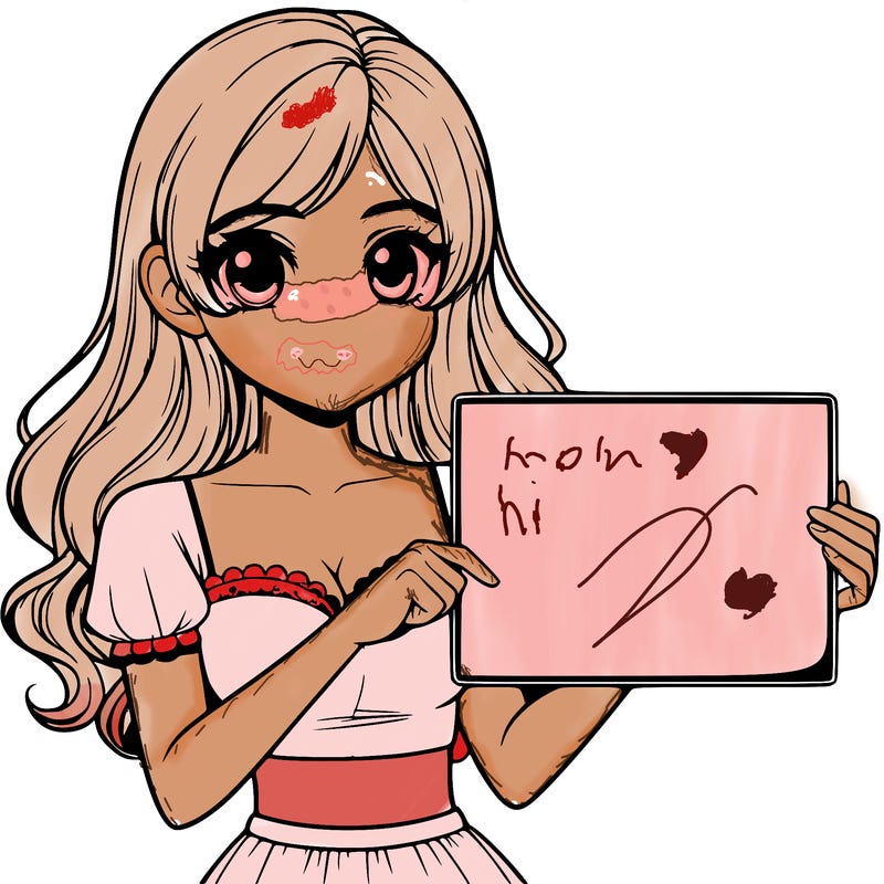 realistic pretty girl holding blank sign