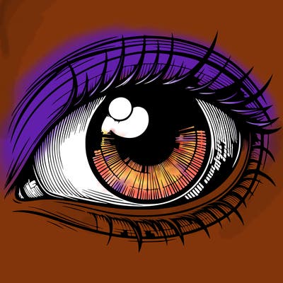 realistic eye