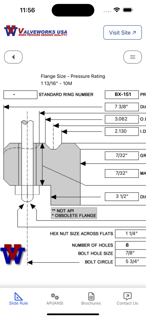 Technical diagram showing flange dimensions and pressure ratings for oil and gas engineers.