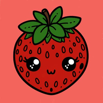 cute strawberry