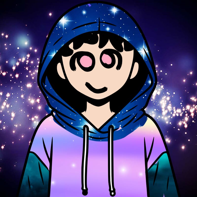 faceless girl in hoodie