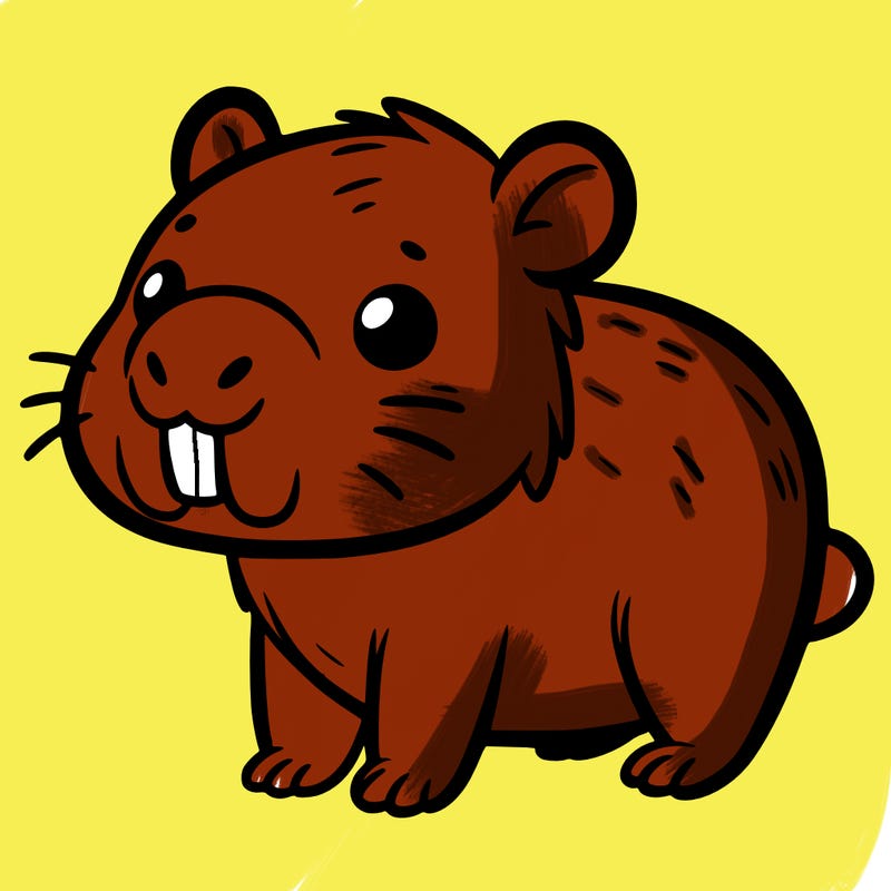 cute capybara