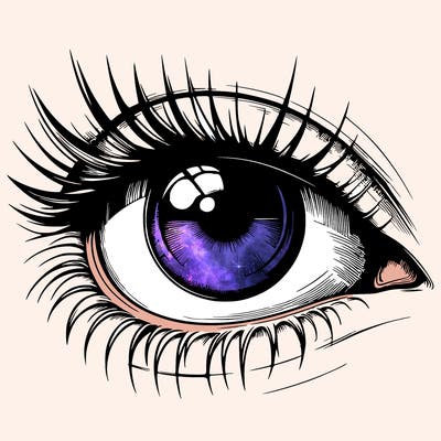 realistic eye