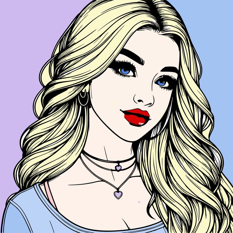 detailed realistic girl