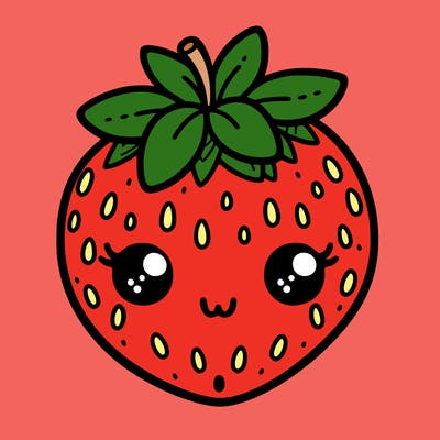 cute strawberry
