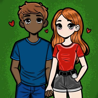 boyfriend and girlfriend