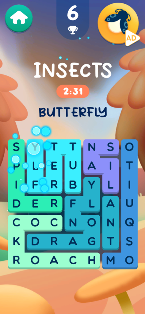 Word Puzzle One Line - Games App | MWM