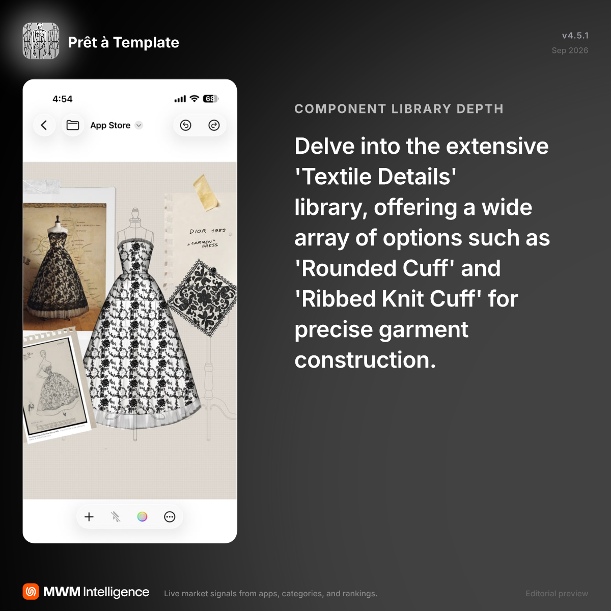 Prêt à Template - Graphics & Design App