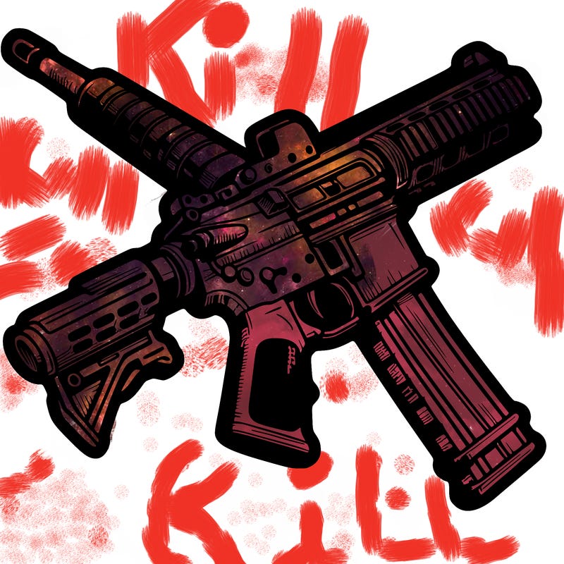 semi automatic rifle