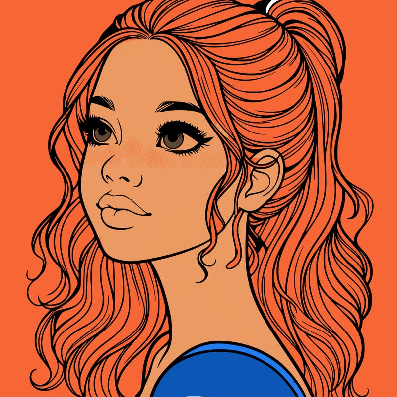 beautiful realistic girl