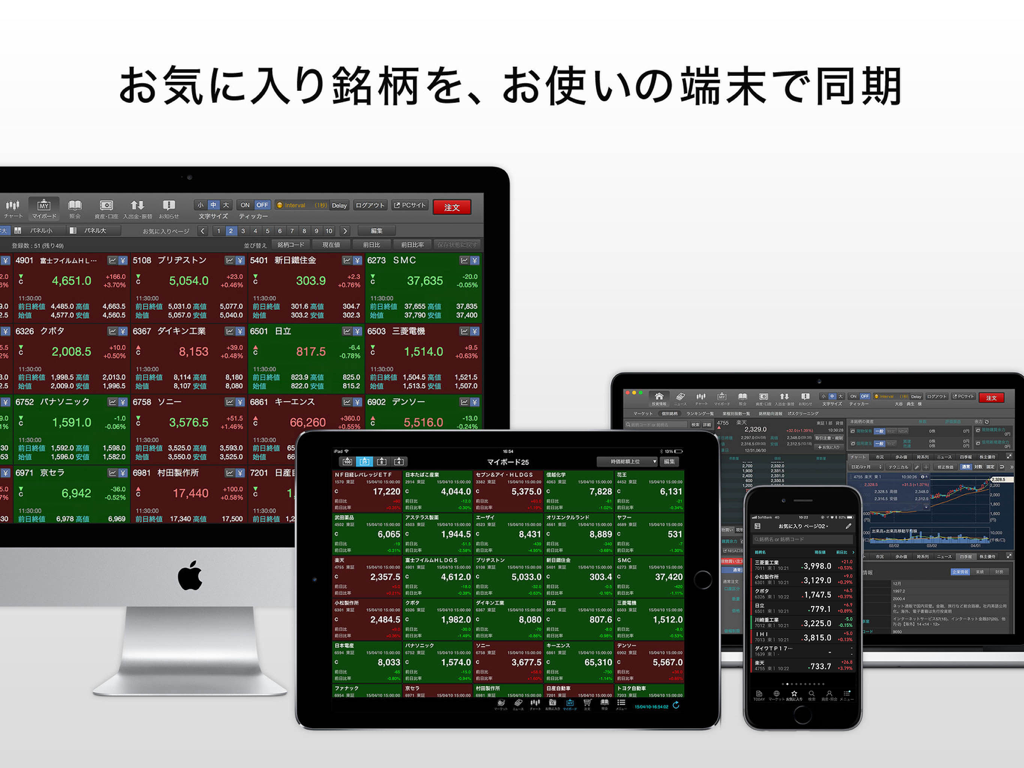 iSPEED for iPad | 究極の4画面チャートと本格テクニカル分析で日本株を攻略
