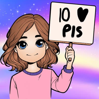 realistic girl holding up a sign