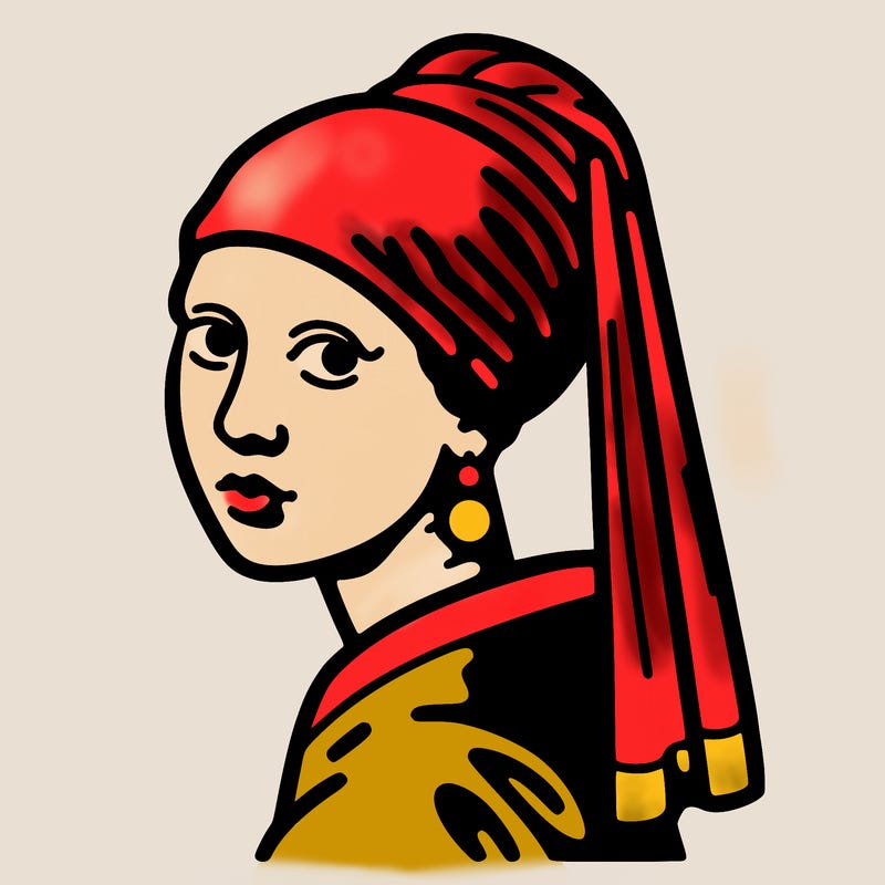 girl with the pearl earring painting