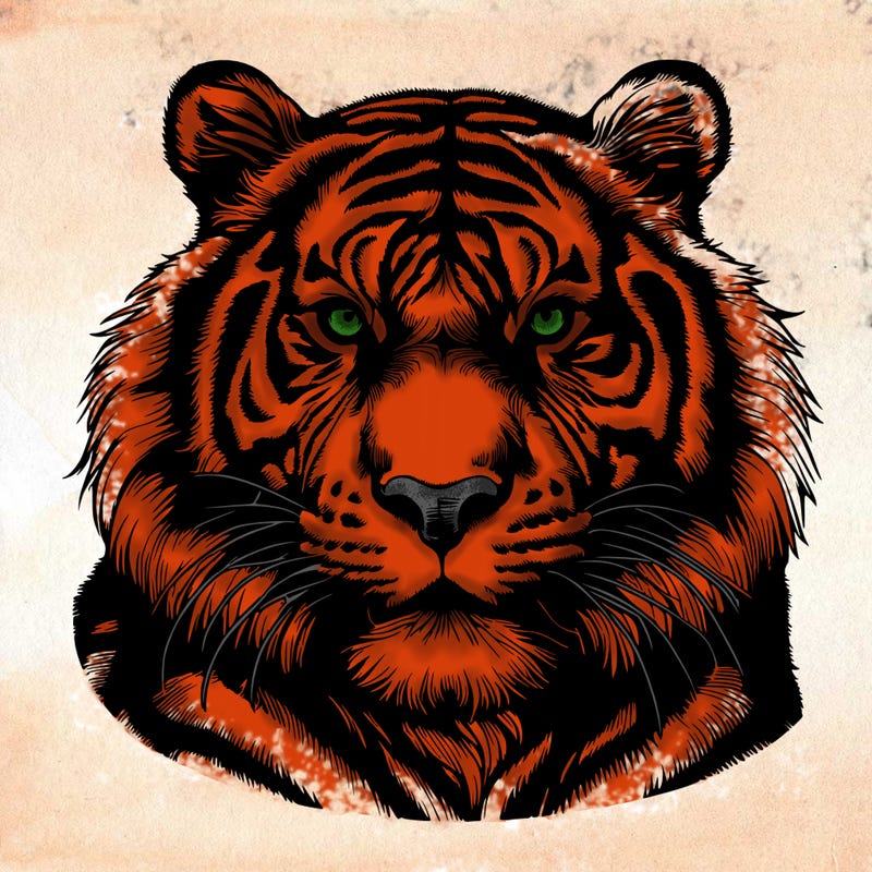 realistic tiger