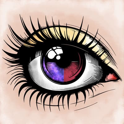 realistic eye