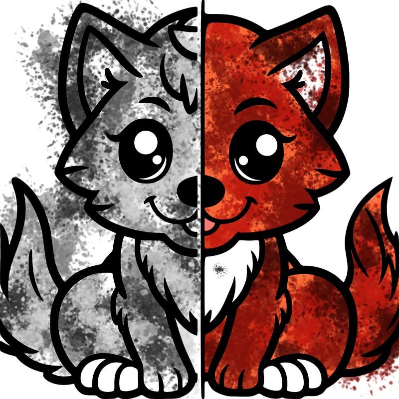 split wolf