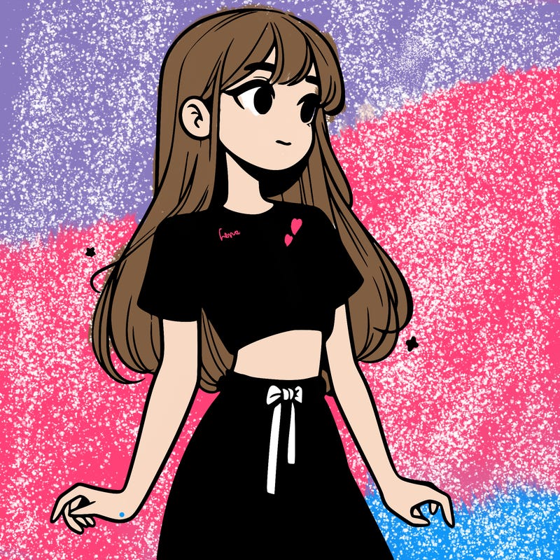 girl in a cute crop top