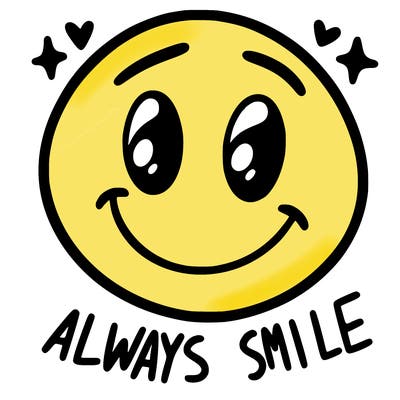 always smile