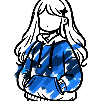 girl in sweatshirt