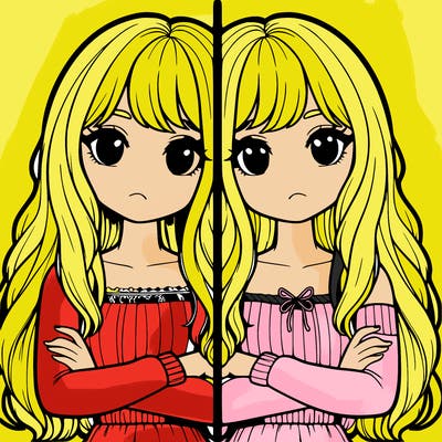 realistic girls split