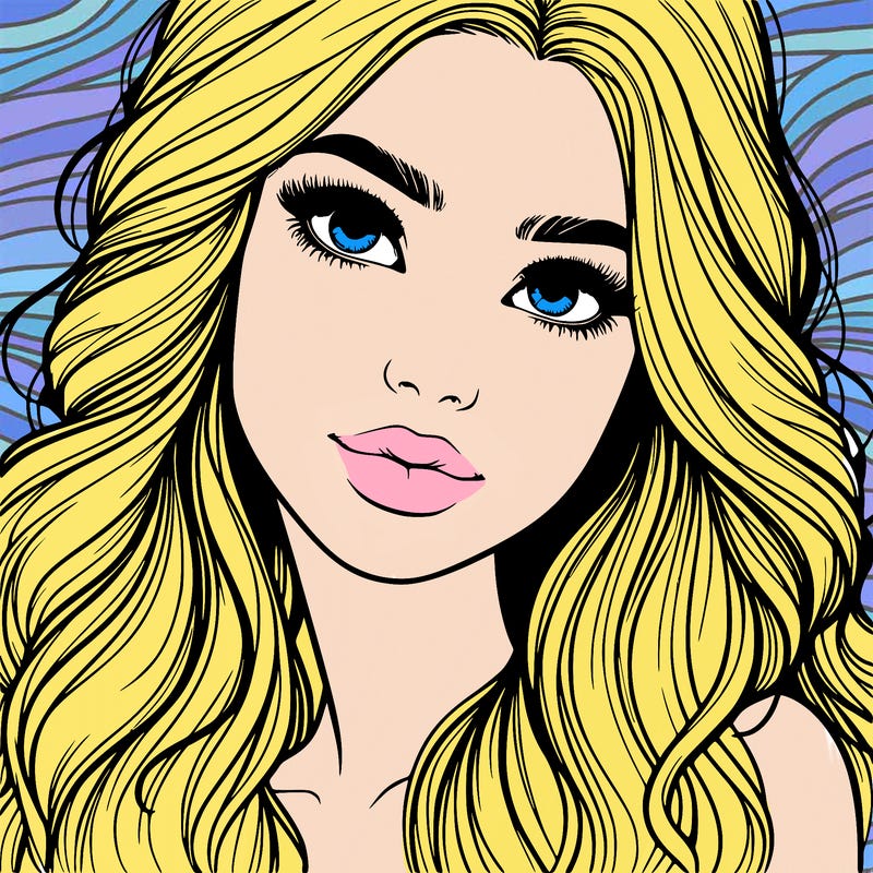 beautiful realistic girl