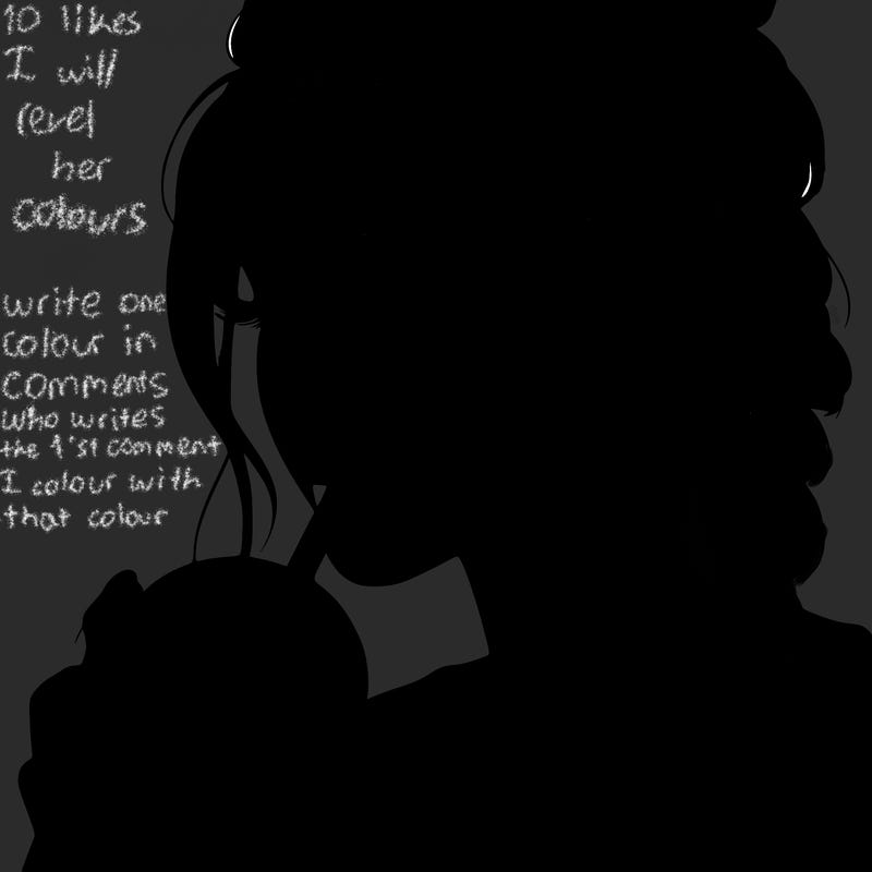 realistic girl drinking boba tea with braided hair