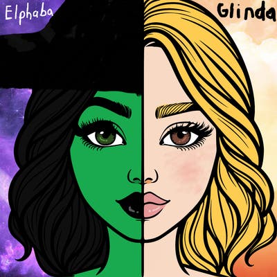 realistic girl split half